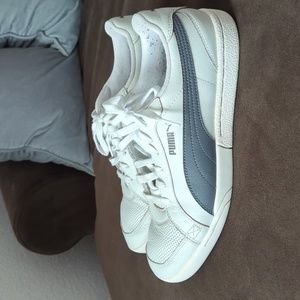 Puma white/grey men's shoes